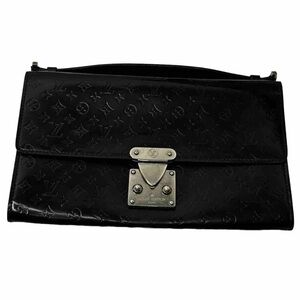 💋SOLD💋LV Louis Vuitton Black Vernis Clutch
